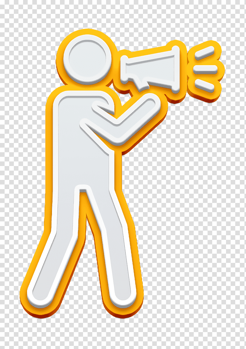 Emergency services icon Protest icon, Logo, Symbol, Joint, Yellow, Cartoon, Chemical Symbol transparent background PNG clipart