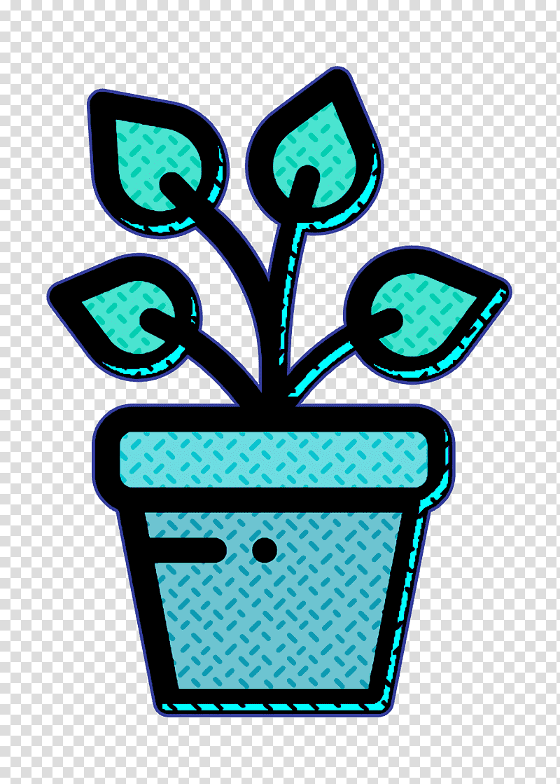 Office icon Plant icon Flower icon transparent background PNG clipart