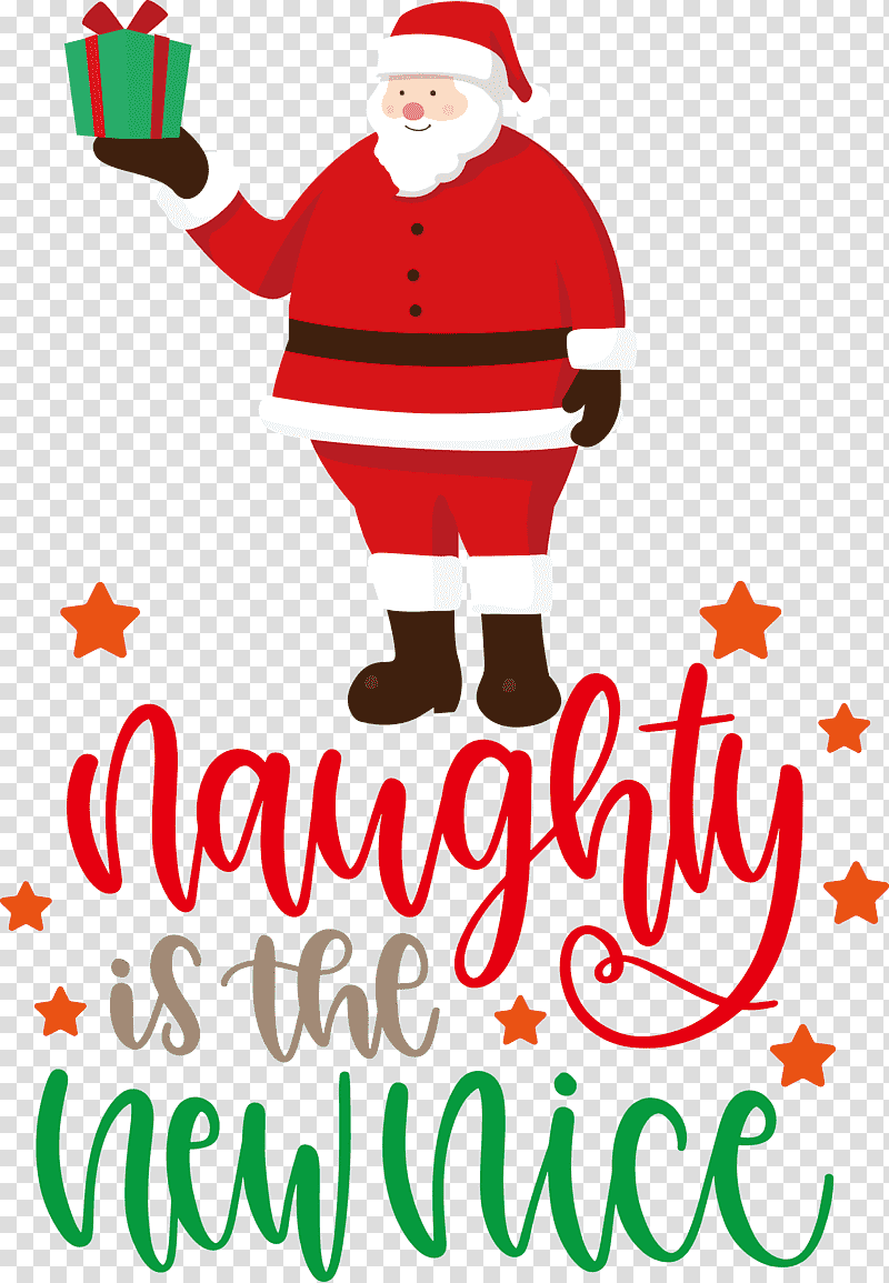 Naughty Chrismtas Santa Claus, Christmas Tree, Christmas Day, Holiday Ornament, Christmas Ornament, Christmas Ornament M, Santa Clausm transparent background PNG clipart