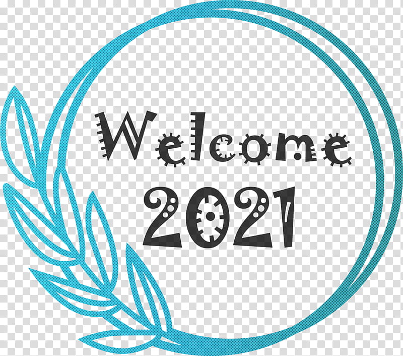 New Year 2021 Welcome, Logo, Jokerman, Circle, Meter, Area, Analytic Trigonometry And Conic Sections, Mathematics transparent background PNG clipart