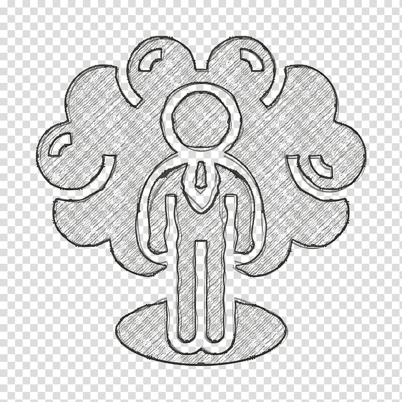 Mindset icon Business Motivation icon Psychology icon, Line Art, Drawing, Cartoon, M02csf, Flower, Area, Hm transparent background PNG clipart