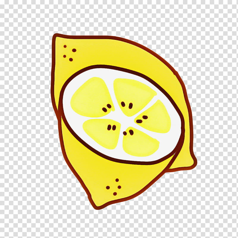 Emoticon, Cartoon Fruit, Kawaii Fruit, Smiley, Emoji, Emoji Art, Yellow, Meter transparent background PNG clipart