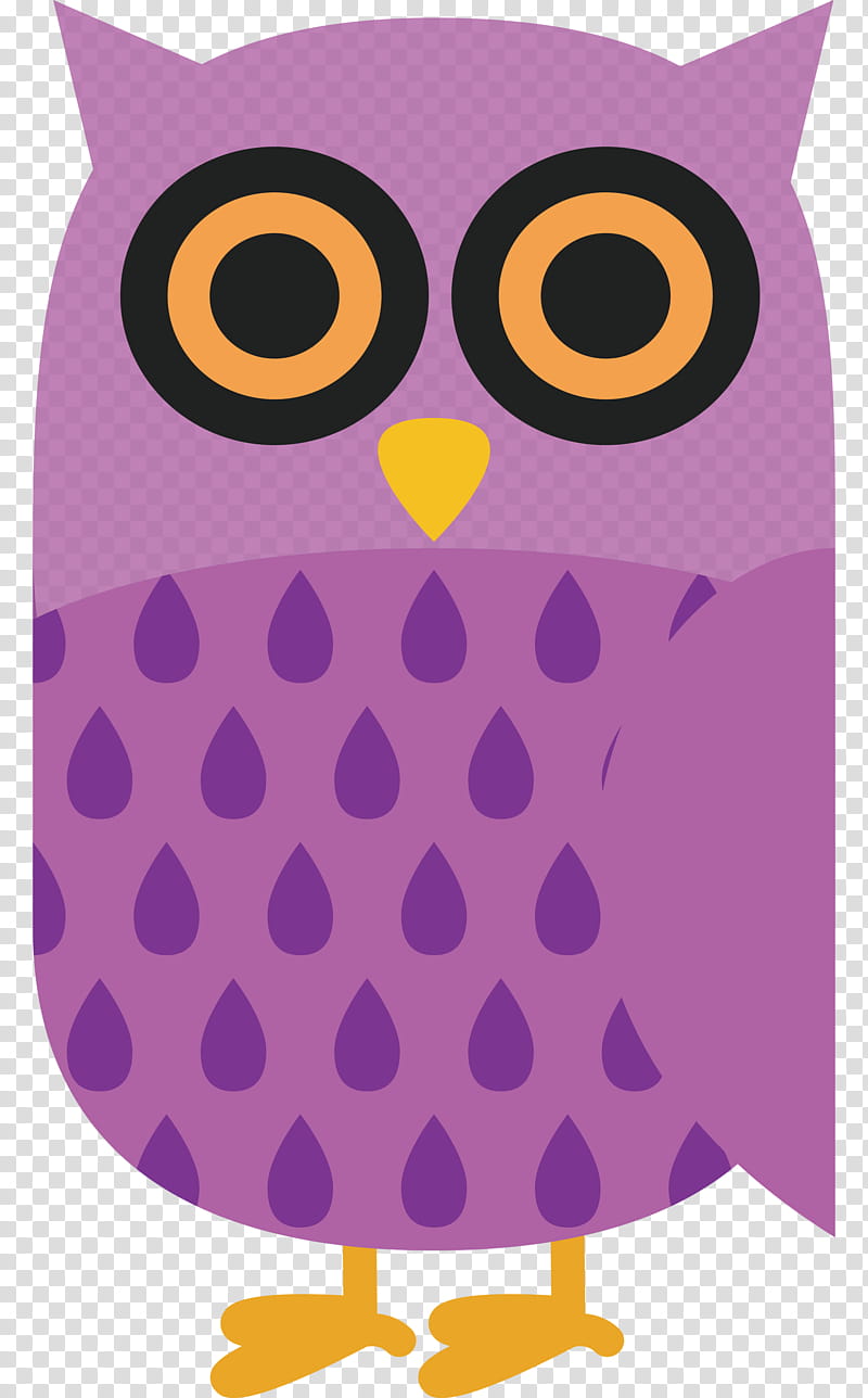 owl m cartoon meter purple pattern, Cartoon Owl, Cute Owl, Beak transparent background PNG clipart