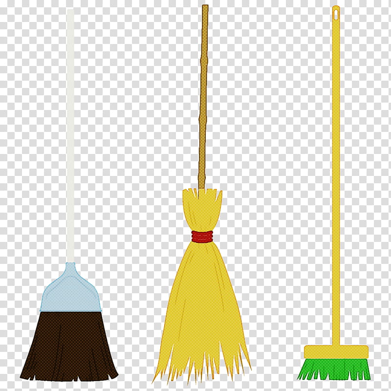 spring cleaning, Broom, Household Cleaning Supply, Yellow, Household Supply, Mop transparent background PNG clipart