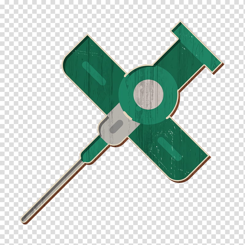 Dentistry icon Cannula icon, Green, Tool Accessory, Symbol transparent background PNG clipart
