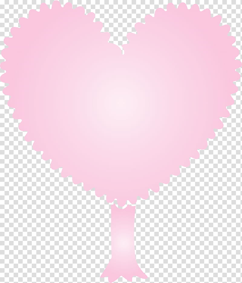 heart pink heart love, Cartoon Tree, Abstract Tree, Tree transparent background PNG clipart