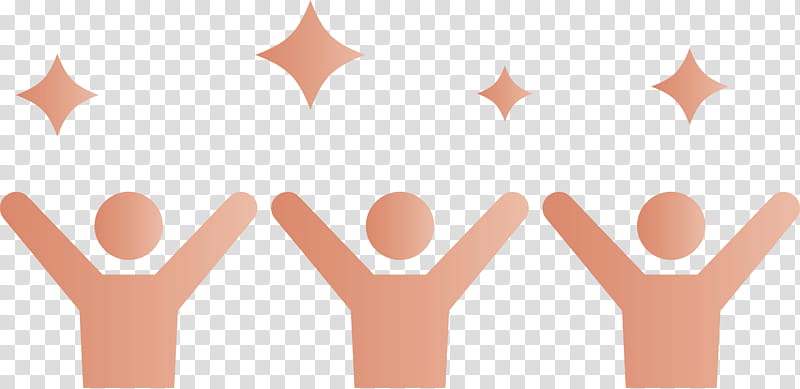 team team work people, Hand, Finger, Line, Gesture, Thumb, Peach transparent background PNG clipart