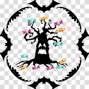 cottagecutz tree wholesale visual arts price, Halloween 
, Watercolor, Paint, Wet Ink, Cottagecutz Dies, Die Cut transparent background PNG clipart thumbnail