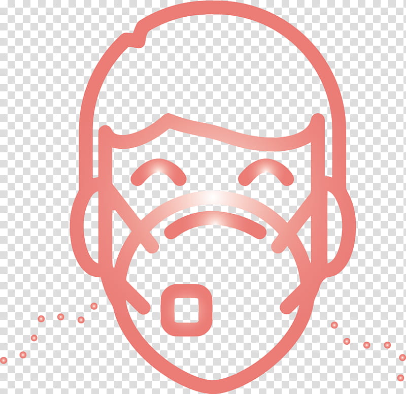 man with medical mask Corona Virus Disease, Line, Symbol transparent background PNG clipart