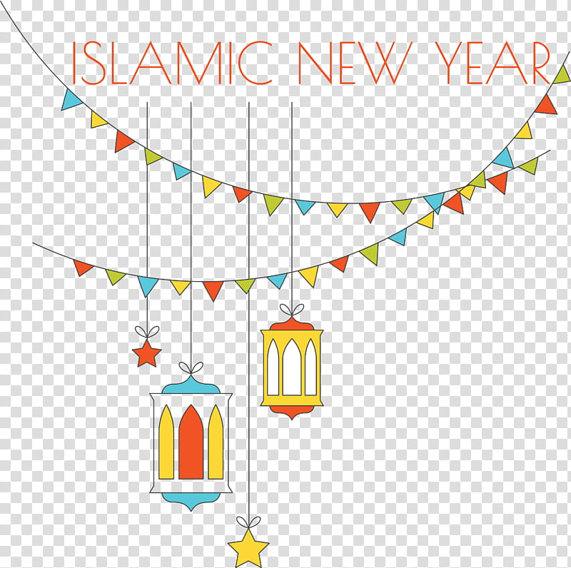 Islamic New Year Arabic New Year Hijri New Year, Muslims, Festival, Ornament, Party, Film Festival, Islamic Geometric Patterns, Fireworks transparent background PNG clipart