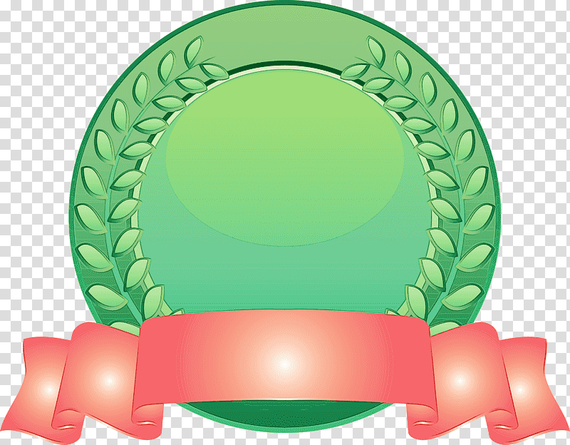 circle plants badge green germ theory of disease green, Blank Badge, Award Badge, Watercolor, Paint, Wet Ink, Triangle transparent background PNG clipart