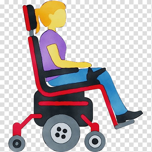 wheelchair chair play m entertainment infant, Watercolor, Paint, Wet Ink transparent background PNG clipart