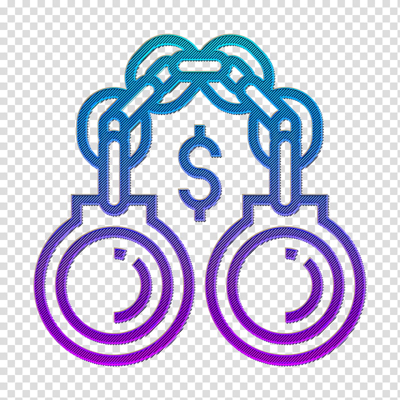 Financial Technology icon Money laundering icon Bribery icon, Crime, Handcuffs, Security, Detective transparent background PNG clipart