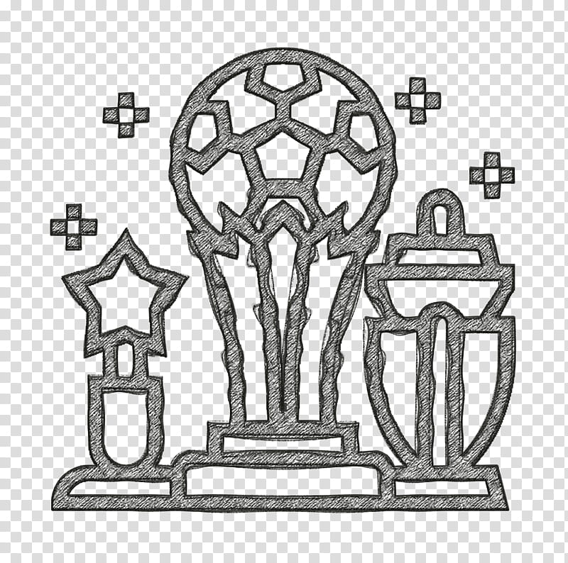 Trophy icon Winner icon Soccer icon, Line Art, Recreation, Area, Meter, Behavior, Human, Biology transparent background PNG clipart
