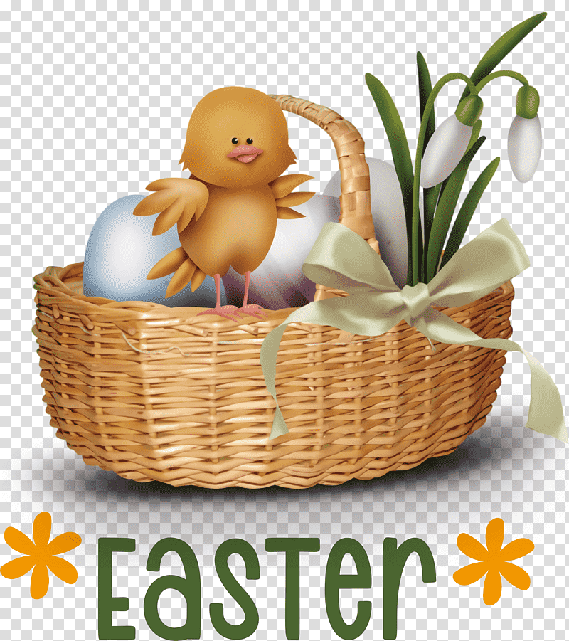 Easter Chicken Ducklings Easter Day Happy Easter, Easter Bunny, Easter Egg, Basket, Easter Basket, Drawing, Gift Basket transparent background PNG clipart