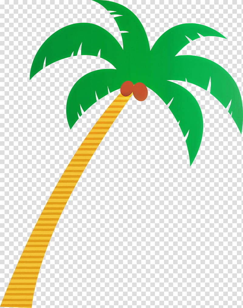 Fruit tree, Palm Tree, Beach, Cartoon Tree, Leaf, Veitchia, Adonidia, Plant Stem transparent background PNG clipart