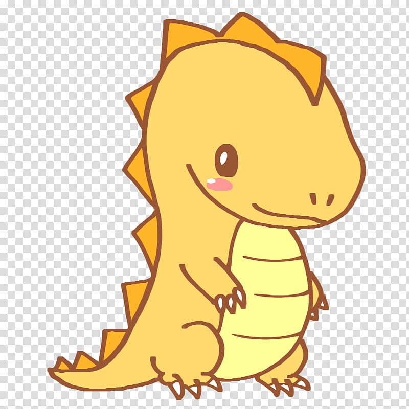 Yellow Dinosaur Png / This is a digital downloadable file in 300 dpi