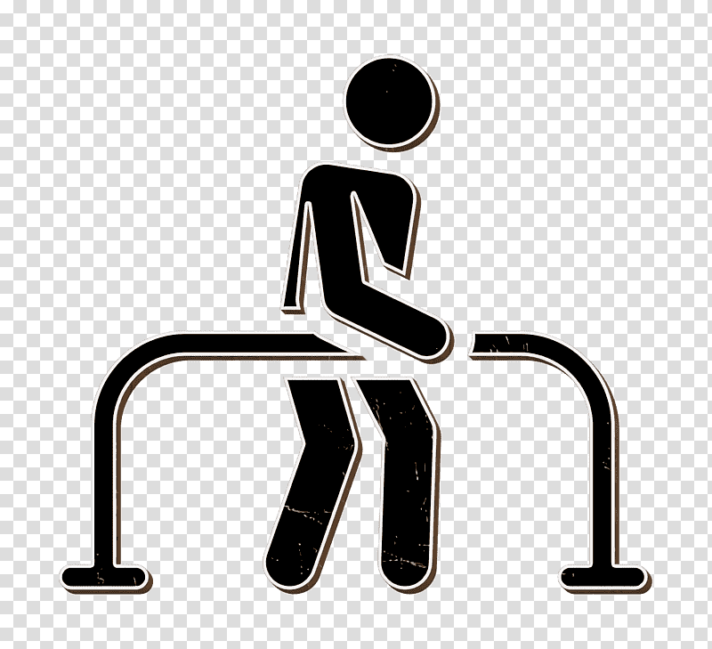 Medical situations pictograms icon Patient icon Rehabilitation icon, Physical Therapy, Medical Treatment, Health, Medicine, Manual Therapy, Physiotherapist transparent background PNG clipart