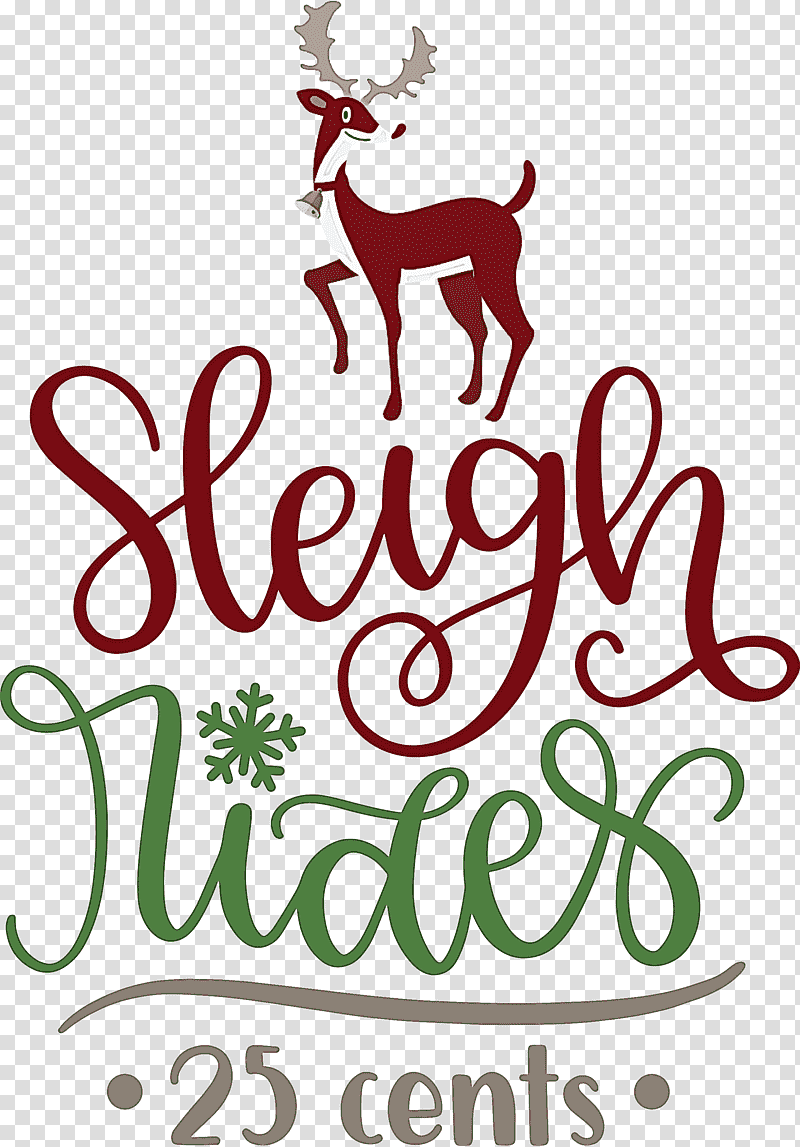Sleigh Rides Deer reindeer, Christmas , Christmas Tree, Christmas Ornament M, Christmas Day, Meter, Holiday transparent background PNG clipart
