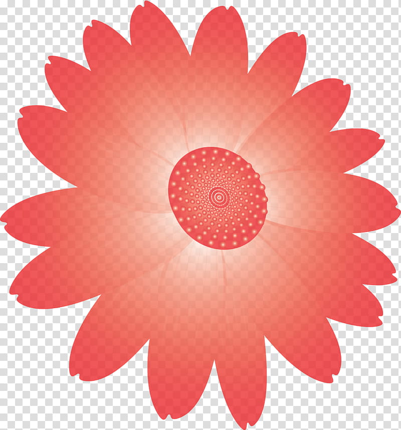 marguerite flower spring flower, Pink, Petal, Red, Gerbera, Plant, Material Property, Daisy Family transparent background PNG clipart