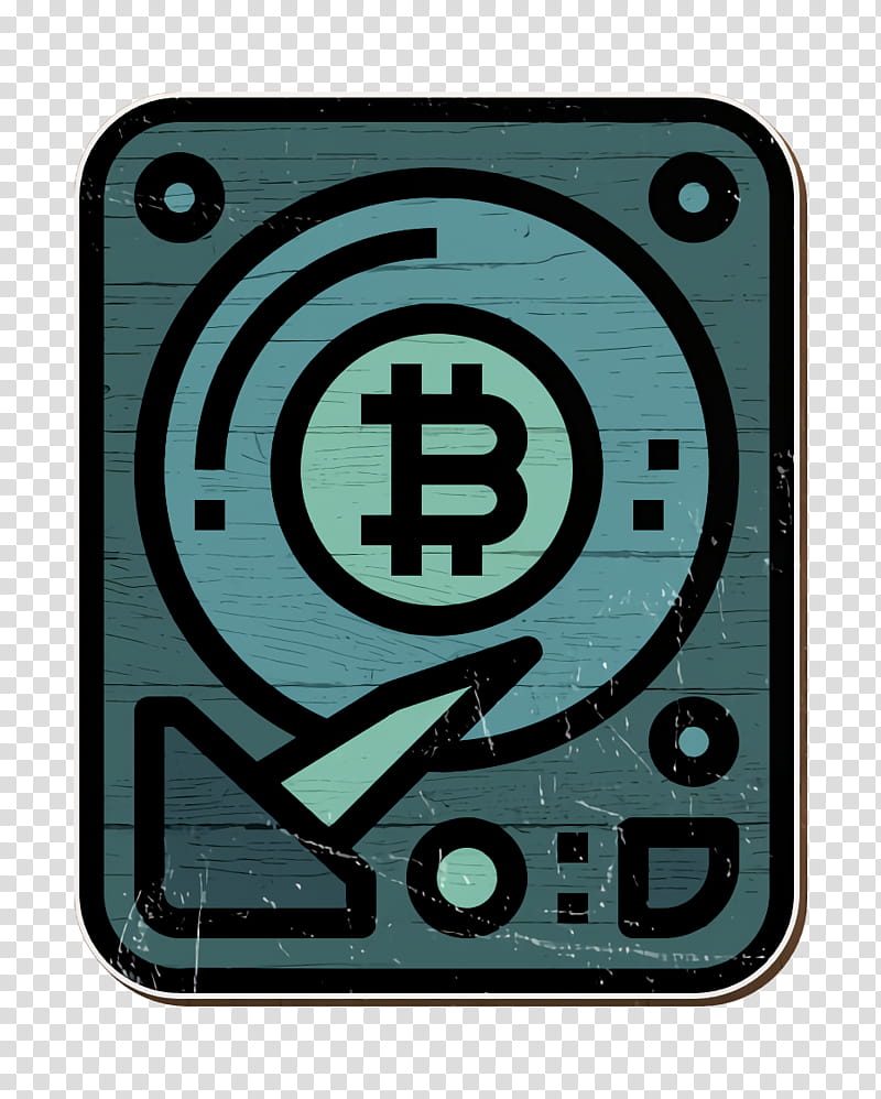 Bitcoin icon Hard disk icon, Circle, Sign, Symbol, Logo, Square, Rectangle transparent background PNG clipart