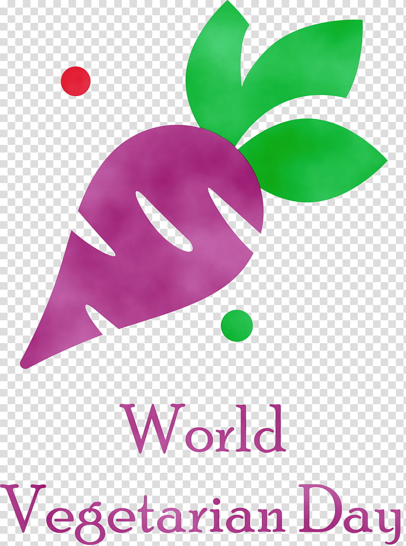 logo green schagerl petal meter, World Vegetarian Day, Watercolor, Paint, Wet Ink, Fruit, Signature transparent background PNG clipart
