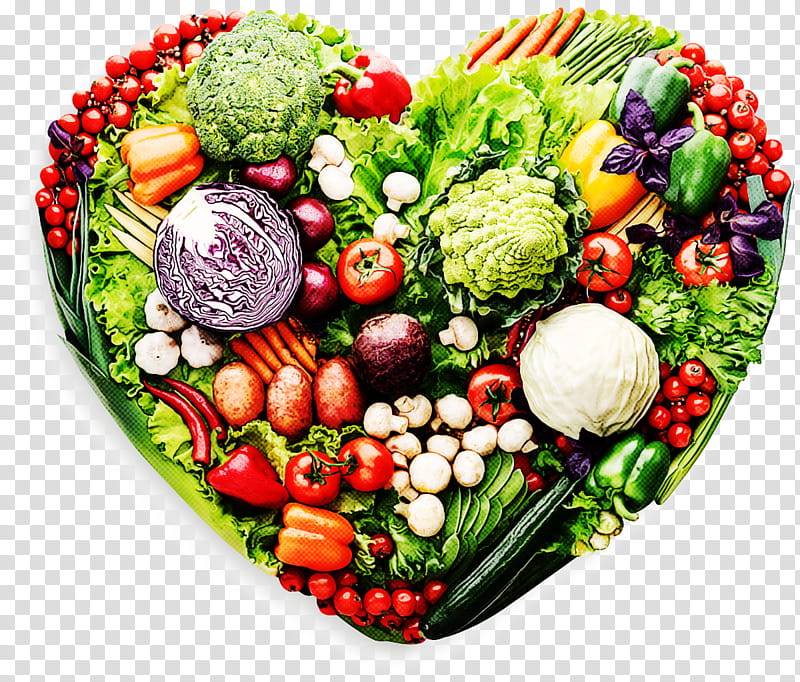 Salad, Natural Foods, Superfood, Vegetable, Food Group, Heart, Vegetarian Food, Vegan Nutrition transparent background PNG clipart