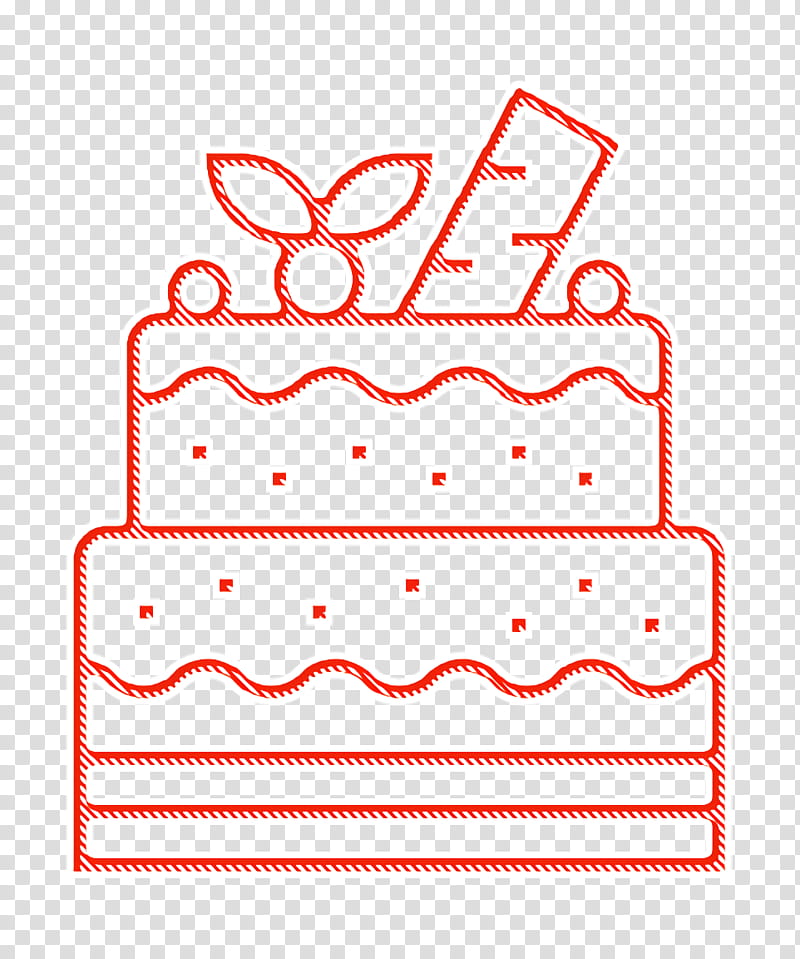 Cake icon Prom Night icon, Cake Decorating, Rectangle, Icing, Line, Birthday Candle, Baked Goods transparent background PNG clipart