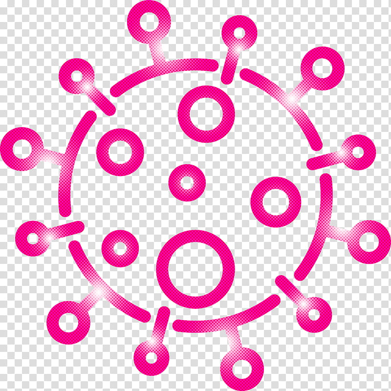 covid virus coronavirus flu corona, Pink, Circle, Magenta transparent background PNG clipart