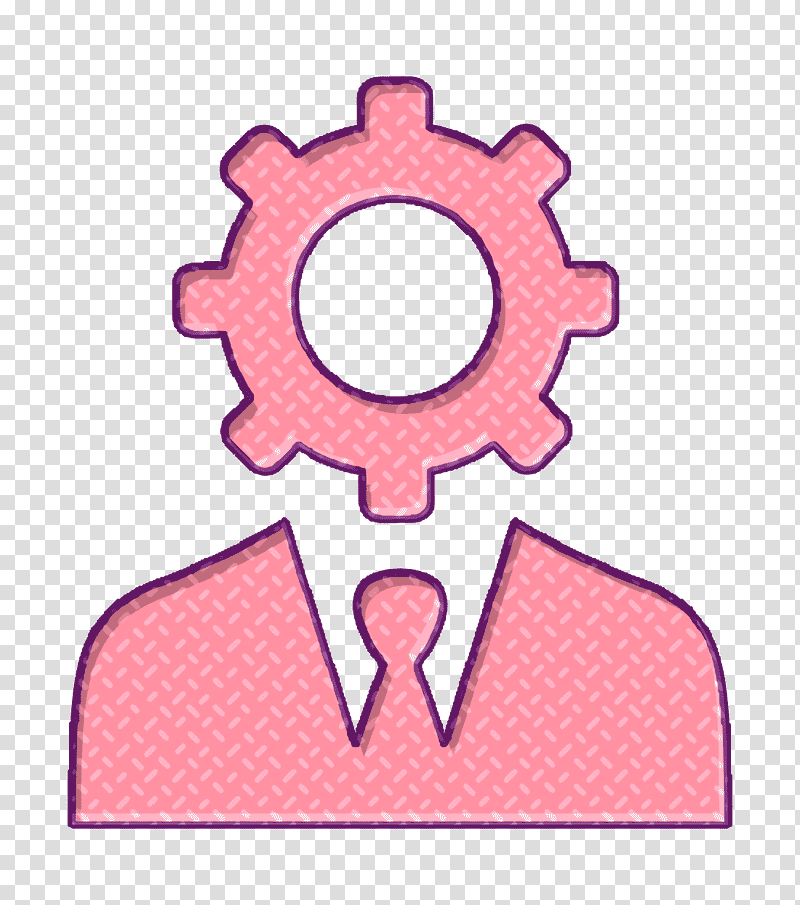 Businessman icon people icon Business icon, Job Icon, Gear, Cartoon, Royaltyfree transparent background PNG clipart