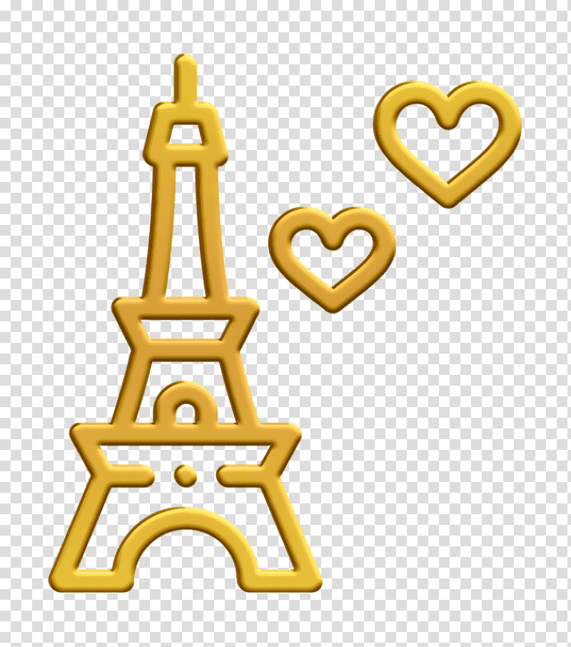 Eiffel tower icon Landmark icon Valentines day icon, Ring, Wedding Ring, Gucci, Engagement Ring, Jewellery, Symbol transparent background PNG clipart