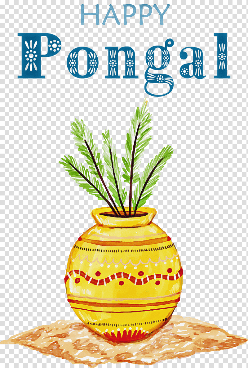 Pongal Happy Pongal, South India, Festival, Text, Rangoli transparent background PNG clipart