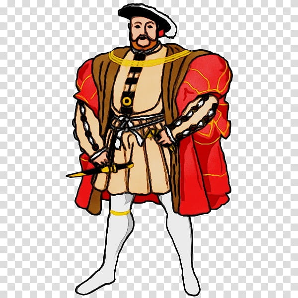 kingdom of england portrait of henry viii cartoon drawing silhouette, Watercolor, Paint, Wet Ink, Henry Viii Of England, Henry Vii Of England, Edward Vi Of England, Henry Ii Of England transparent background PNG clipart