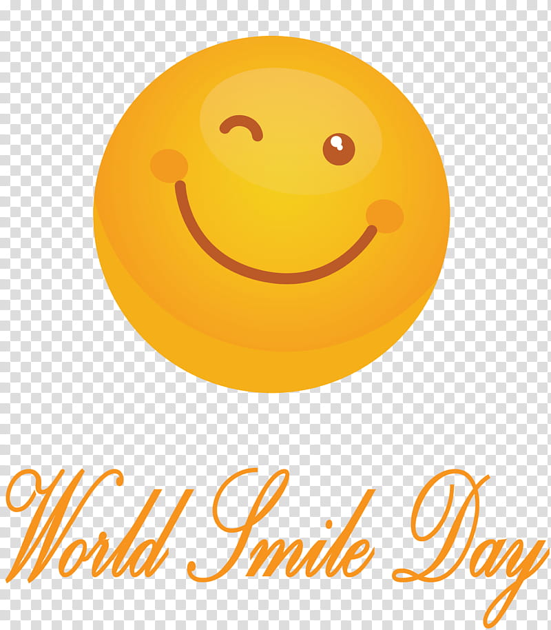 World Smile Day Smile Day Smile, Smiley, Emoticon, Yellow, Happiness, Meter transparent background PNG clipart
