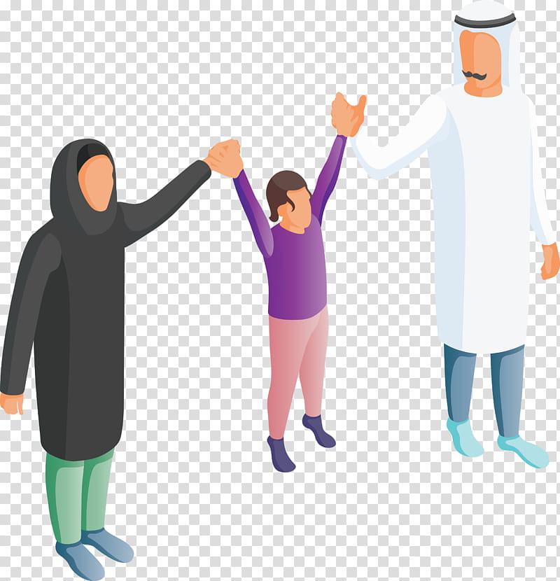 Arabic Family Arab people Arabs, Gesture, Finger, Animation, Conversation, Costume transparent background PNG clipart