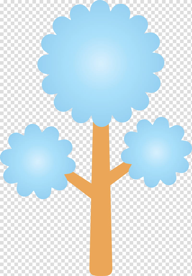 cloud symbol, Abstract Tree, Cartoon Tree transparent background PNG clipart
