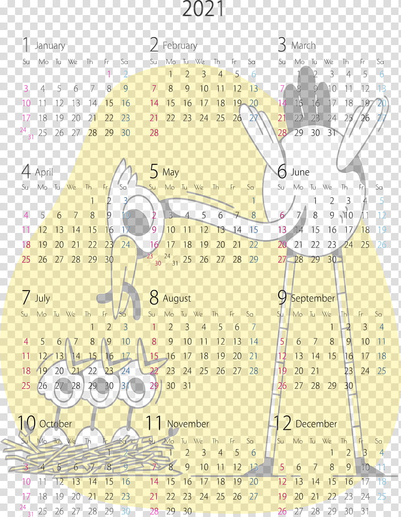 cartoon maya calendar 2021 calendar system 2020, 2021 Yearly Calendar, Printable 2021 Yearly Calendar Template, Year 2021 Calendar, Watercolor, Paint, Wet Ink, Cartoon transparent background PNG clipart