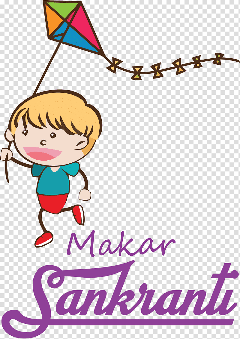 Happy makar sankranti festival background decorated with kites • wall  stickers vacation, traditional, tradition | myloview.com