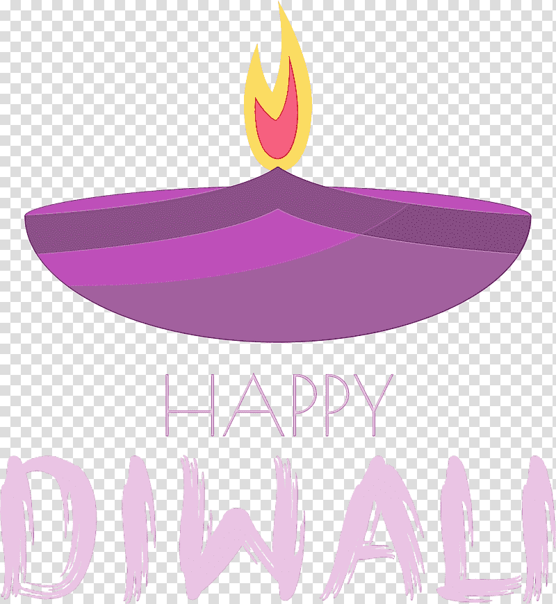 logo lilac m meter m, Happy Diwali, Happy Dipawali, Watercolor, Paint, Wet Ink transparent background PNG clipart