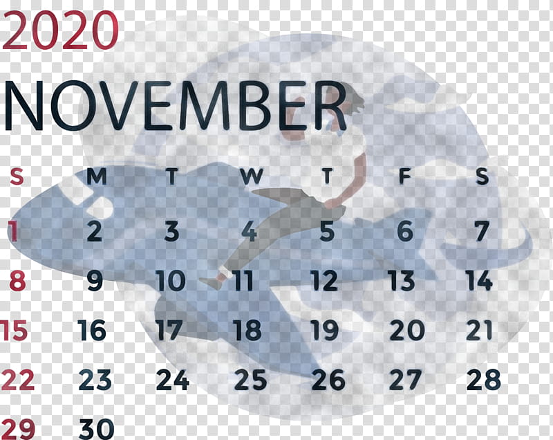 November 2020 Calendar November 2020 Printable Calendar, Meter, Calendar System, April transparent background PNG clipart