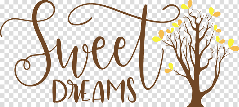 Floral design, Sweet Dreams, Watercolor, Paint, Wet Ink, Logo, Line transparent background PNG clipart