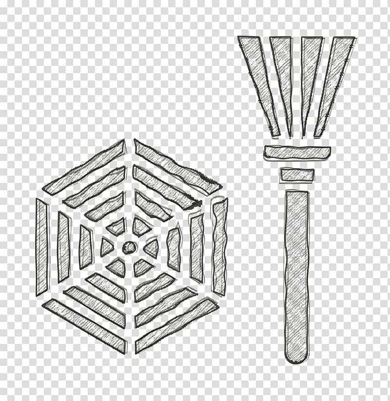 Spiderweb icon Cleaning icon, Line Art, Angle, Structurem transparent background PNG clipart