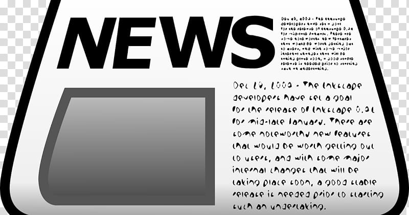 Newspaper Text, Journalism, Free Newspaper, Presentation, Front Page, Magazine, Technology transparent background PNG clipart