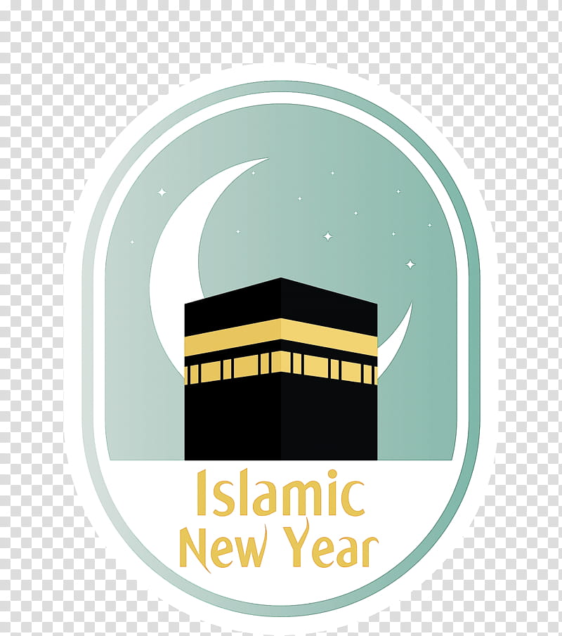 Islamic New Year Arabic New Year Hijri New Year, Muslims, Logo, Text, Line Art, Sticker, Business Card, Label transparent background PNG clipart