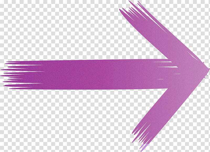 Brush Arrow, Violet, Purple, Material Property transparent background PNG clipart