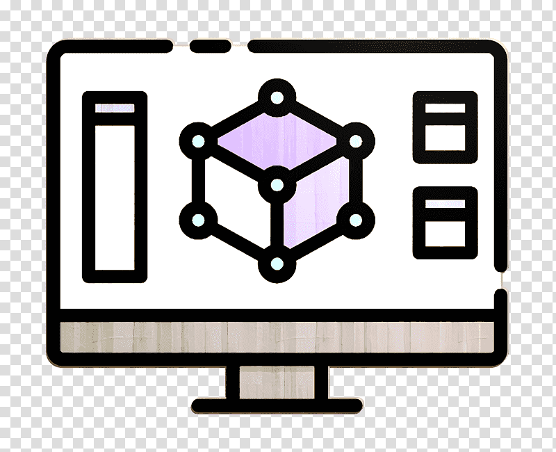 Creative Process icon Modeling icon Program icon, Icon Design, Data, Pictogram, Computer, Menu, Computer Application transparent background PNG clipart