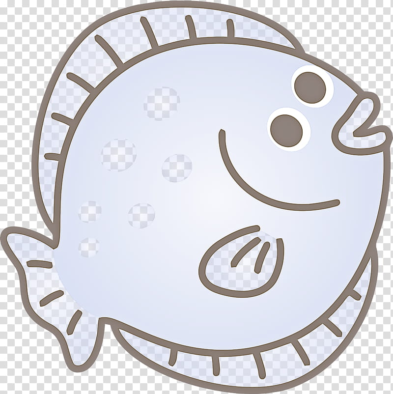 Emoticon, Flounder, Cartoon Flounder, Fish, Line Art, Smile transparent background PNG clipart