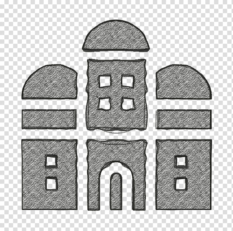 Luxor temple icon Temple icon Egypt icon, Angle, Line, Arch, Area, Meter transparent background PNG clipart