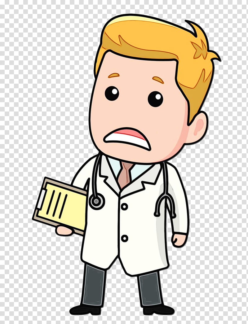 cartoon physician health animation drawing, Watercolor, Paint, Wet Ink, Cartoon, Humour, Doctor Who, Simpsons transparent background PNG clipart