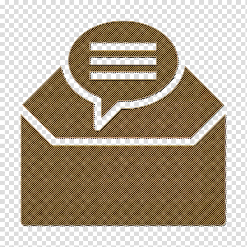 Contact And Message icon Mail icon Email icon, Brown, Envelope, Logo, Paper, Paper Product, Symbol transparent background PNG clipart